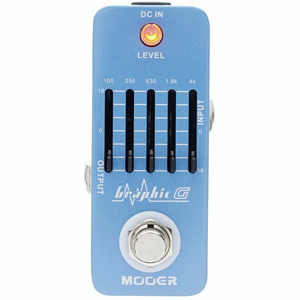 5-смуговий гітарний графічний еквалайзер MOOER GRAPHIC G