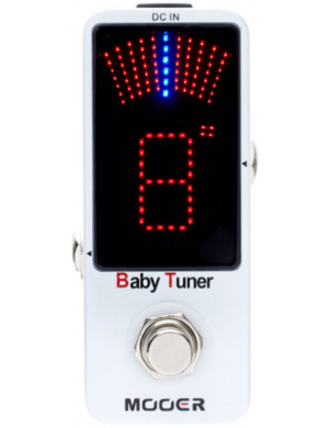 Тюнер хроматичний у вигляді гітарної педалі ефектів MOOER BABY TUNER