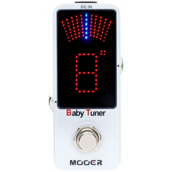 Тюнер хроматичний у вигляді гітарної педалі ефектів MOOER BABY TUNER