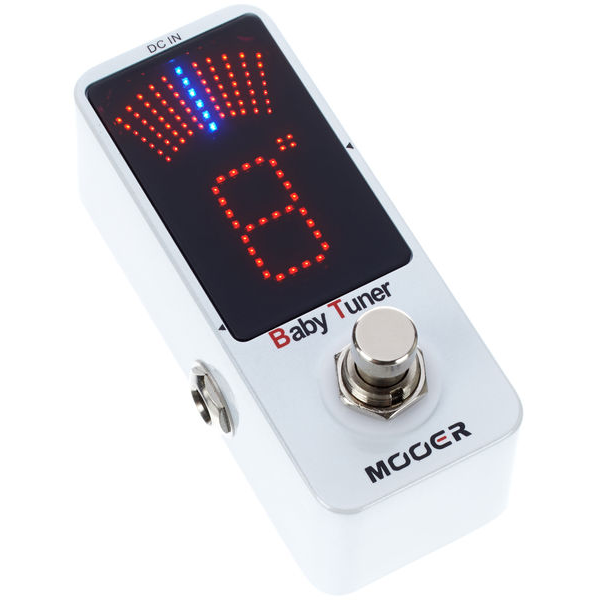 Тюнер хроматичний у вигляді гітарної педалі ефектів MOOER BABY TUNER