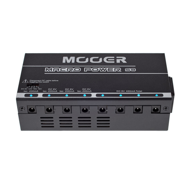 Блок живлення для гітарних педалей MOOER MACRO POWER S8