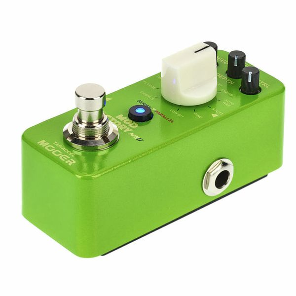Гітарна педаль ефектів Mooer Mod Factory MKII – модуляції, Tap Tempo, Series/Parallel, 11 ефектів