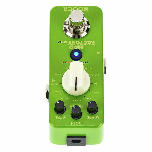 Гітарна педаль ефектів Mooer Mod Factory MKII – модуляції, Tap Tempo, Series/Parallel, 11 ефектів