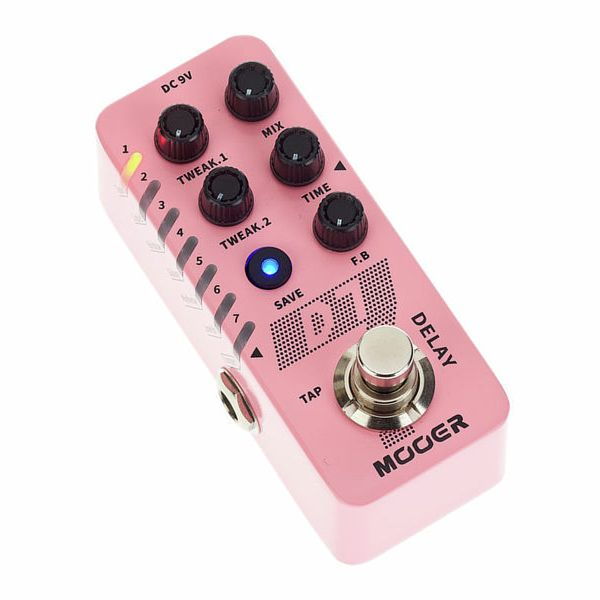 Гітарна педаль ефектів "ділей" MOOER D7 Delay
