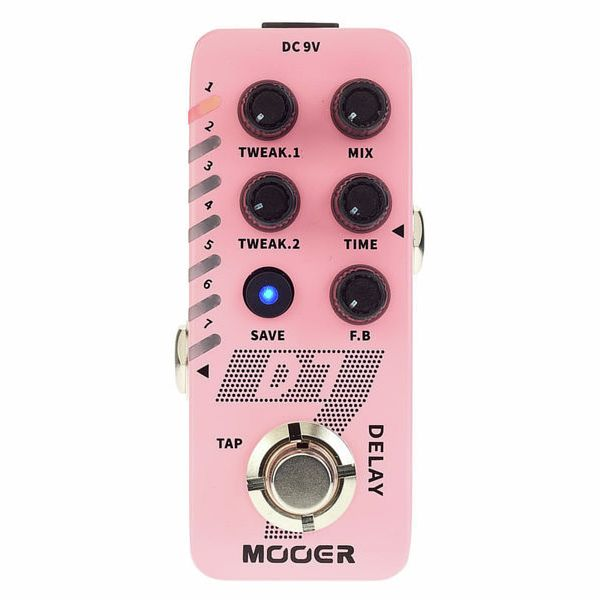Гітарна педаль ефектів "ділей" MOOER D7 Delay