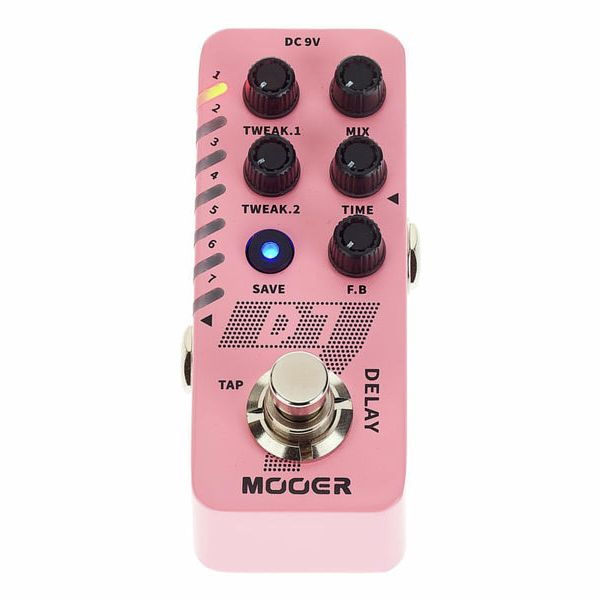 Гітарна педаль ефектів "ділей" MOOER D7 Delay
