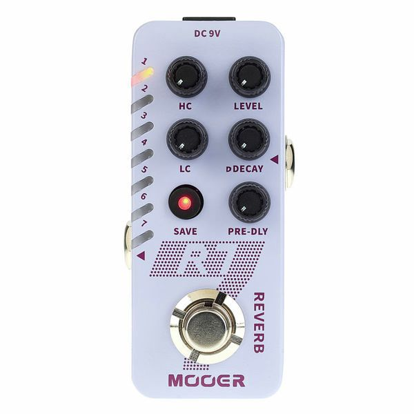 Гітарна педаль ефектів "ревербератор" MOOER R7 Reverb