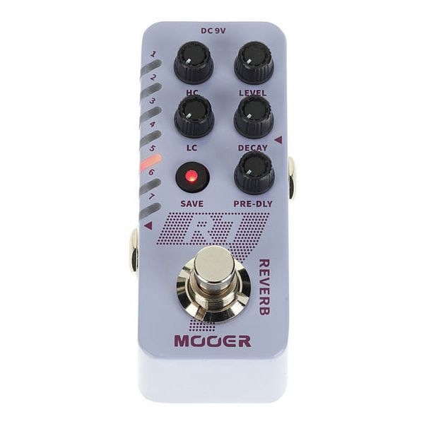 Гітарна педаль ефектів "ревербератор" MOOER R7 Reverb