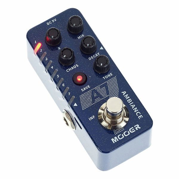 Гітарна педаль ефектів "ревербератор" MOOER A7 Ambiance