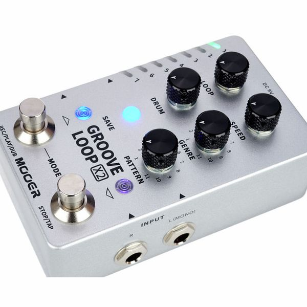 Педаль лупер та драм машина MOOER GROOVE LOOP X2