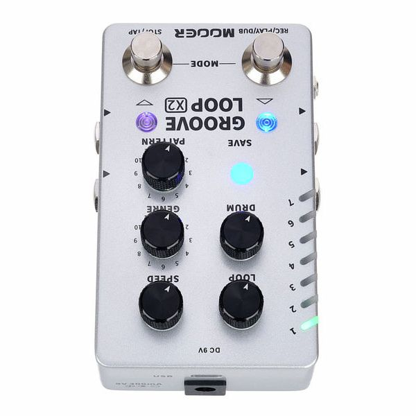 Педаль лупер та драм машина MOOER GROOVE LOOP X2