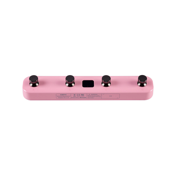 Футконтроллер бездротовий для гітари MOOER GWF4 WIRELESS FOOTSWITCH Pink