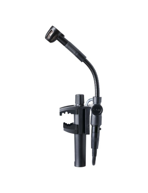 Инструментальный конденсаторный микрофон AKG C518 ML – для барабанов и перкуссии с креплением Инструментальный конденсаторный микрофон AKG C518 ML – для барабанов и перкуссии с креплением