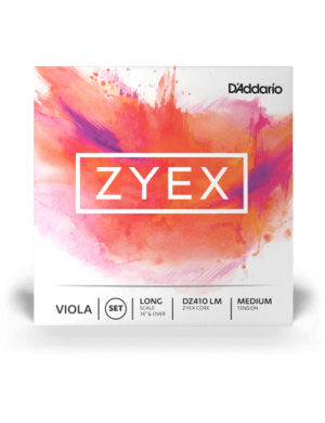 Струни для альта D'Addario ZYEX Viola String Set (Long Scale, Medium Tension) (DZ410 LM)