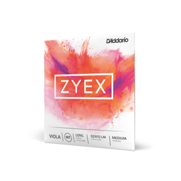 Струни для альта D'Addario ZYEX Viola String Set (Long Scale, Medium Tension) (DZ410 LM)