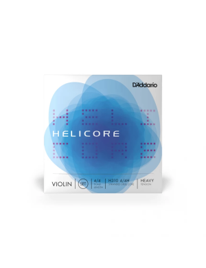 Комплект струн для скрипки D'ADDARIO HELICORE VIOLIN STRING SET 4/4 Scale Heavy Tension