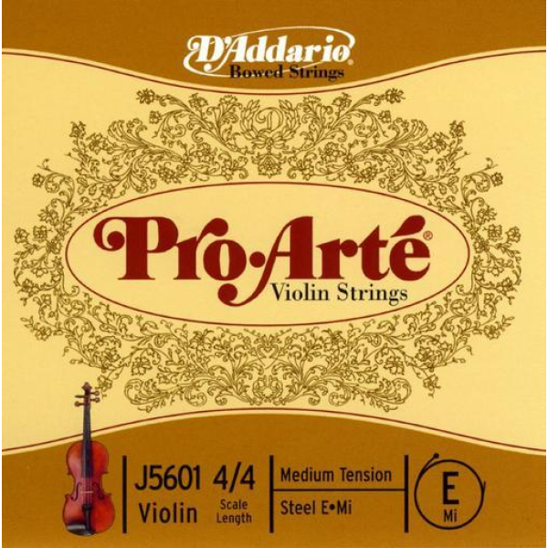 Струни для скрипки  DADDARIO J5601 4 / 4M Pro Arte E 4 / 4M