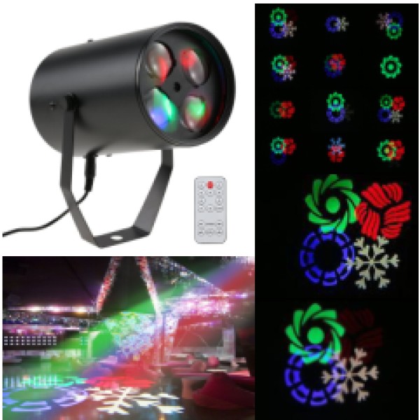 Світлодіодний LED прилад BIG GOBO FLOWER 4 LED Світлодіодний LED прилад BIG GOBO FLOWER 4 LED