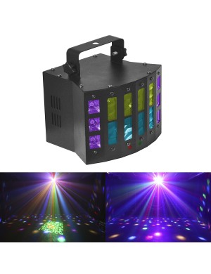 Світлодіодний LED прилад BIG MIXDERBY 4in1