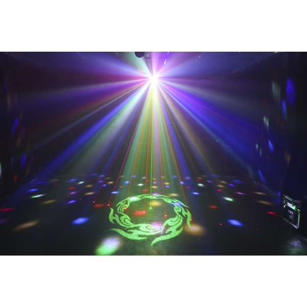 Світлодіодний LED прилад BIG MIXDERBY 4in1