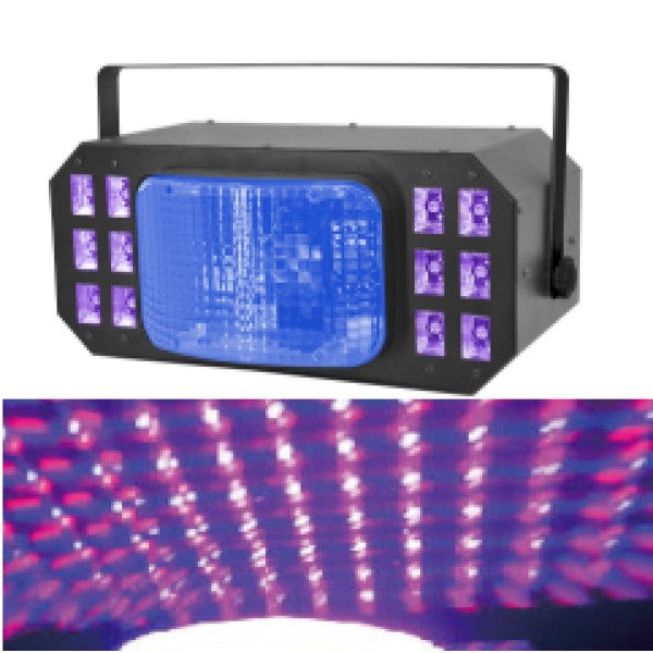 Світловий LED прилад BIG COMBO UV + DERBY