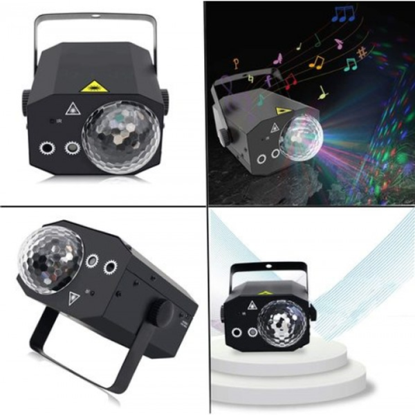 Світлодіодний LED прилад Free Color MAGIC LASER BALL Світлодіодний LED прилад Free Color MAGIC LASER BALL
