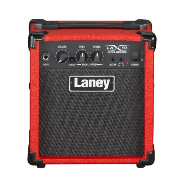 Комбопідсилювач для електрогітари Laney LX10-RED