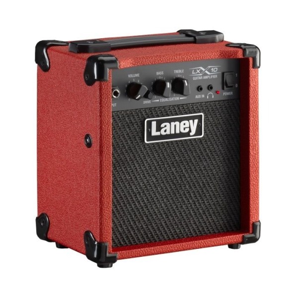 Комбопідсилювач для електрогітари Laney LX10-RED