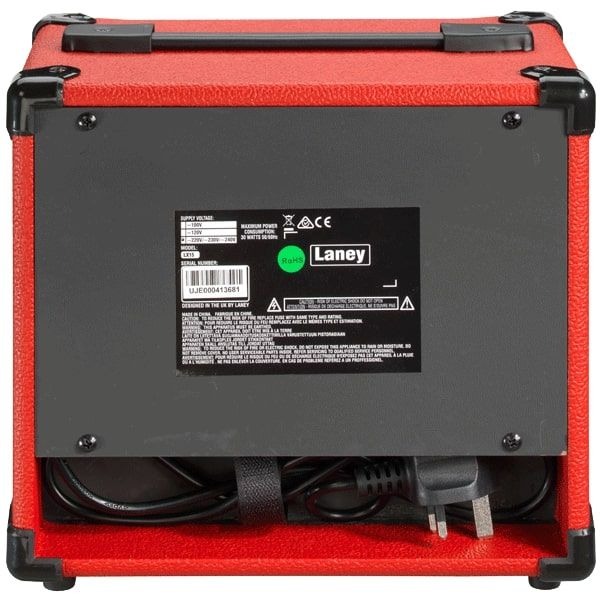 Комбопідсилювач для електрогітари Laney LX15-RED