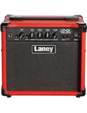 Комбопідсилювач для електрогітари Laney LX15-RED