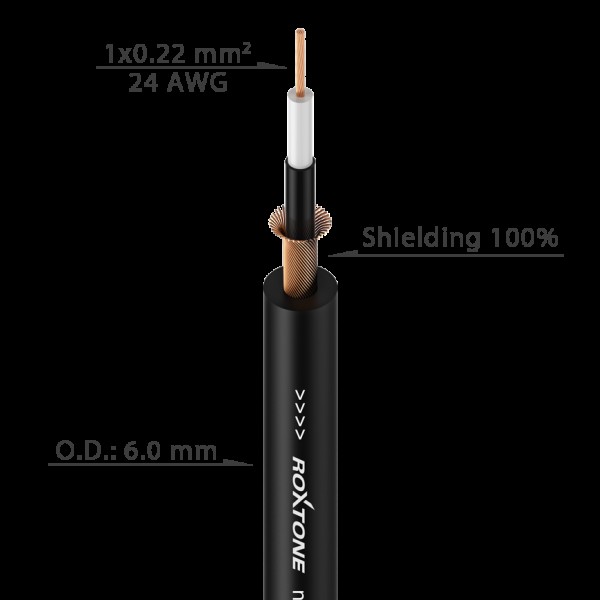 Кабель інструментальний Roxtone GC010 Кабель інструментальний Roxtone GC010