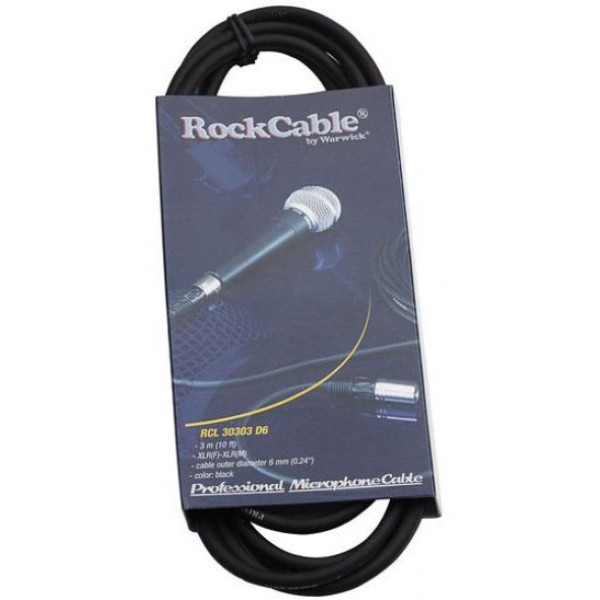 Міжблочний кабель XLR-XLR ROCKCABLE RCL30303 D6