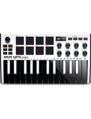 MIDI-клавиатура AKAI MPK MINI MK3 White MIDI