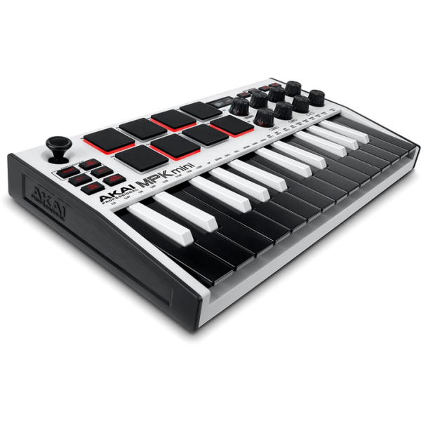 MIDI-клавіатура AKAI MPK MINI MK3 White MIDI