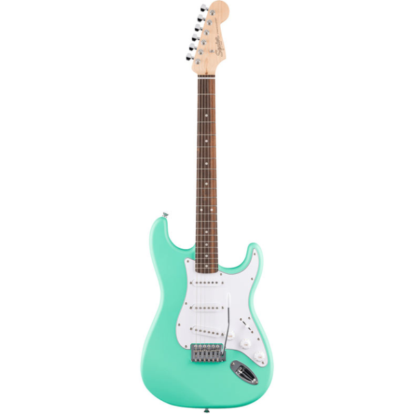 Електрогітара SQUIER DEBUT STRATOCASTER LRL Sea Foam Green, 6 струн, SSS, тремоло