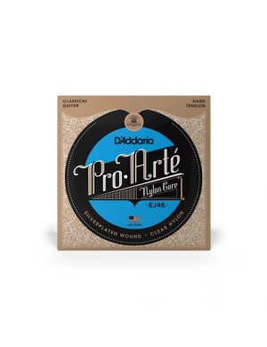 Набор струн для классической гитары DADDARIO EJ46 PRO-ARTE HARD TENSION
