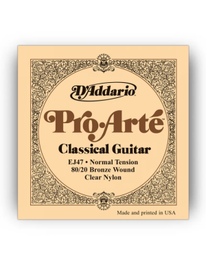 Набор струн для классической гитары DADDARIO EJ47 PRO-ARTE 80/20 BRONZE WOUND NORMAL TENSION
