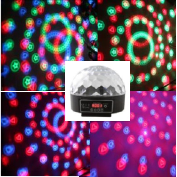 Світлодіодний LED прилад BIG BMGOBOBALL