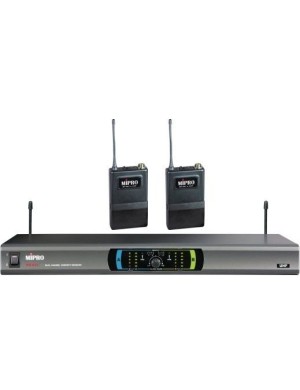 Інструментальна радіосистема з 2-ма передавачами Mipro MR-823D/MT-801*2 (799.450 MHz/814.875 MHz)