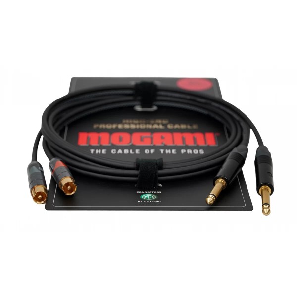Комутаційний кабель Mogami 2xJACK-2xRCA/2m