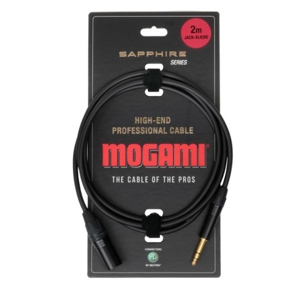 Комутаційний кабель Mogami JACK-XLR(M)/2m