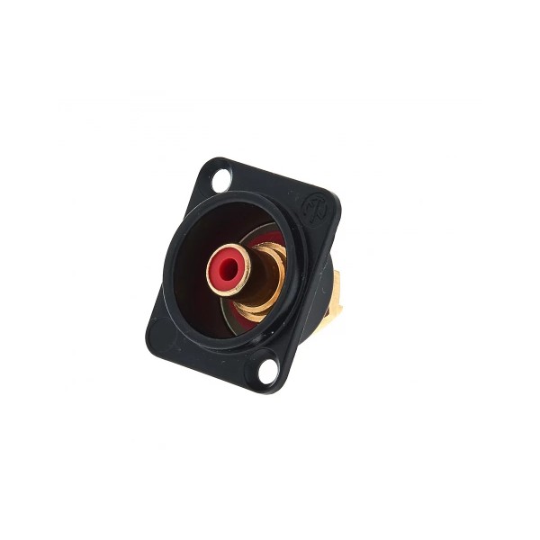 Роз'єм панельний RCA мама Neutrik NF2D-B-2 Роз'єм панельний RCA мама Neutrik NF2D-B-2