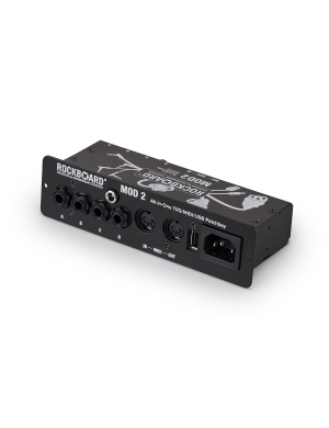 Патч-панель для педалборда ROCKBOARD RBO B MOD 2 V2 - All-in-One TRS, Midi & USB