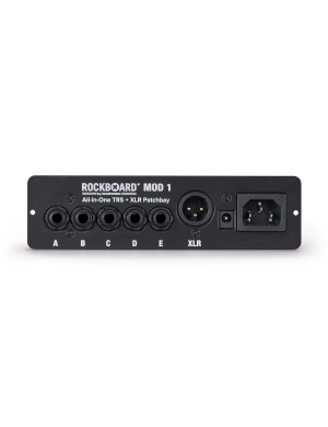 Патч-панель для педалборда ROCKBOARD RBO B MOD 2 V2 - All-in-One TRS, Midi & USB