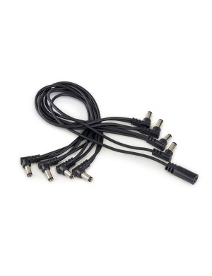 Патч кабель для педалей ефектів ROCKBOARD Flat Daisy Chain Cable, 8 Outputs, angled