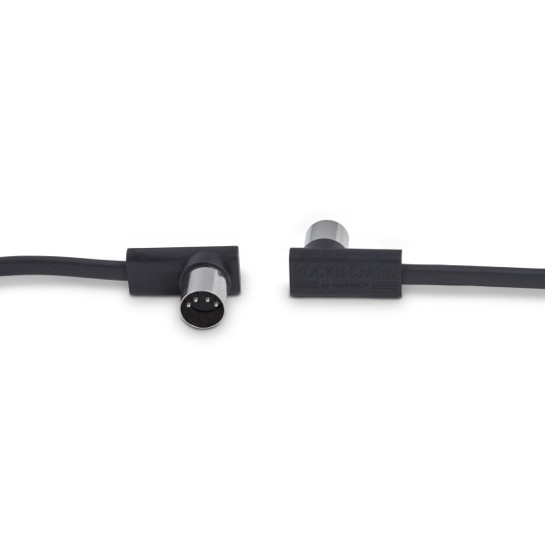 MIDI-кабель ROCKBOARD RBO CAB MIDI 300 BK Flat MIDI Cable - Black, 300 cm