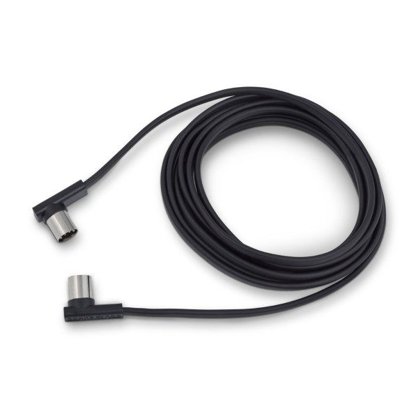 MIDI-кабель ROCKBOARD RBO CAB MIDI 500 BK Flat MIDI Cable - Black, 500 cm