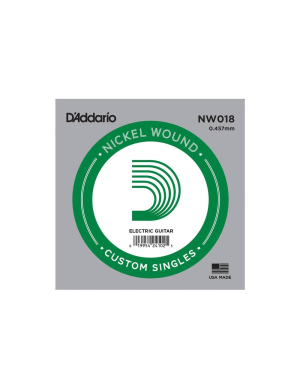 Струна для электрогитары D'Addario NW018 XL Nickel Wound 018