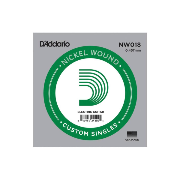Струна для електрогітари D'Addario NW018 XL Nickel Wound 018