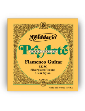 Набор струн для классической гитары DADDARIO EJ25C PRO ARTE COMPOSITES FLAMENCO CLEAR NYLON